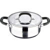 Midnight RVS Kookpan met Deksel - Inductie - 20cm - 2.3L