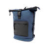 Norlander Dull PU Waterdichte Rugzak 26L - Roltop Rugzak - Fietsrugzak - Blauw