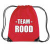 Team rood rugtas voor sportdag - Rugzak