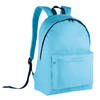 Kimood Schooltas/rugzak voor kinderen - 20 L - basisschool - lunchtas - lichtblauw - 28 x 16 x 38 cm - Rugzak - kind