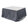 Hesperide Tuinmeubel bescherm hoes Hambo - grijs - polyester - waterafstotend - 308 x 190 x 80 cm - Loungesethoes