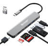 Gadgetplace USB Hub 3.0 met HDMI Poort incl. USB Adapter - 7 Poorten - 5GBps - USB splitter