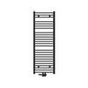 Badkamerradiator Sahara 500 x 1500 mm antraciet gebogen + middenaansluiting