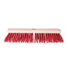 Buemag Bezemkop - Elaston - rood - hout - hard - 40 cm - 24mm - straatbezem/buitenbezem - Bezem