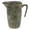 HAES DECO - Vaas 1850 ml Groen Keramiek Decoratie Vaas Decoratie Pot Bloempot binnen