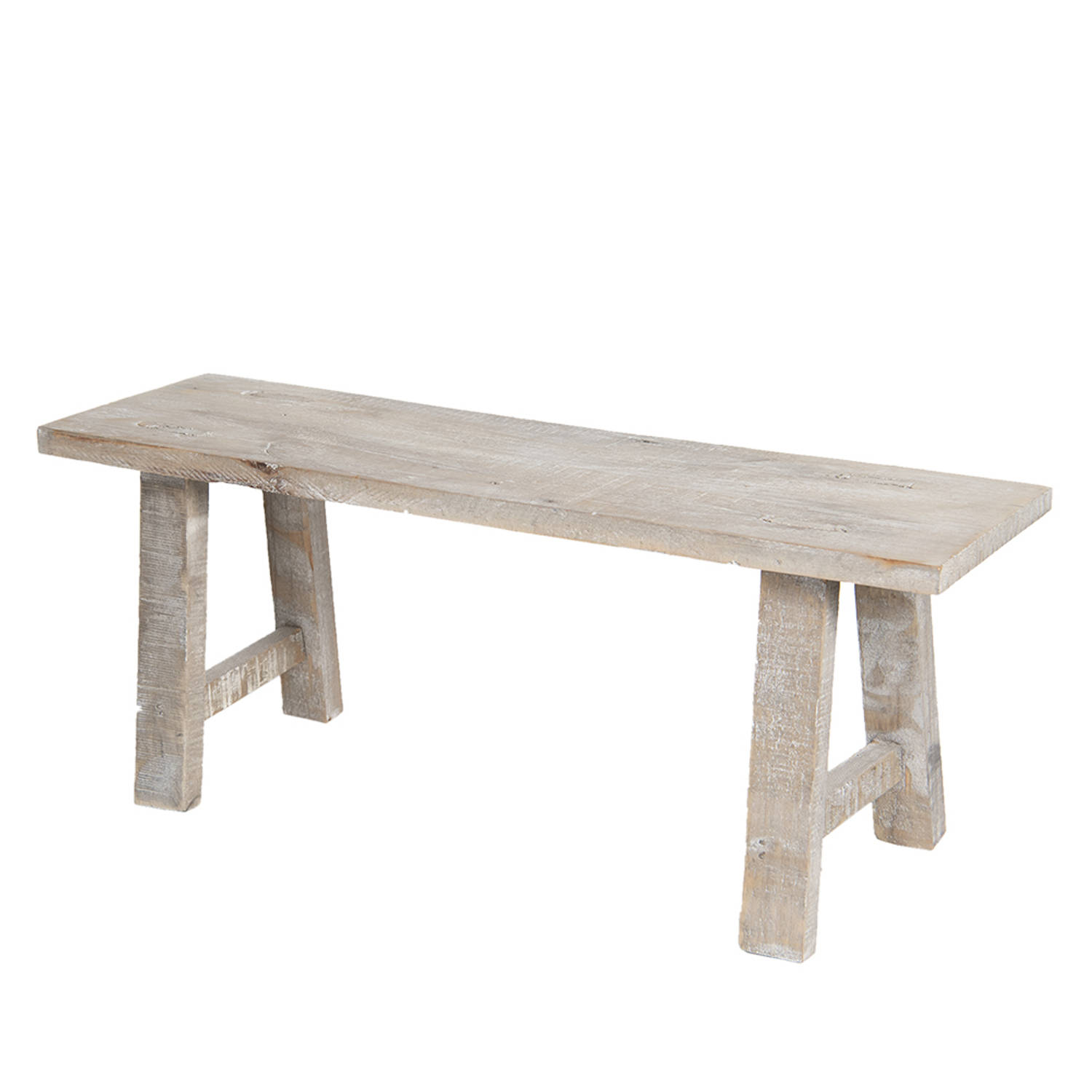 HAES DECO - Plantentafeltje 48x13x28 cm Bruin Hout - Plantenstandaard, Plantenbankje, Plantenplateau - HS6H1951