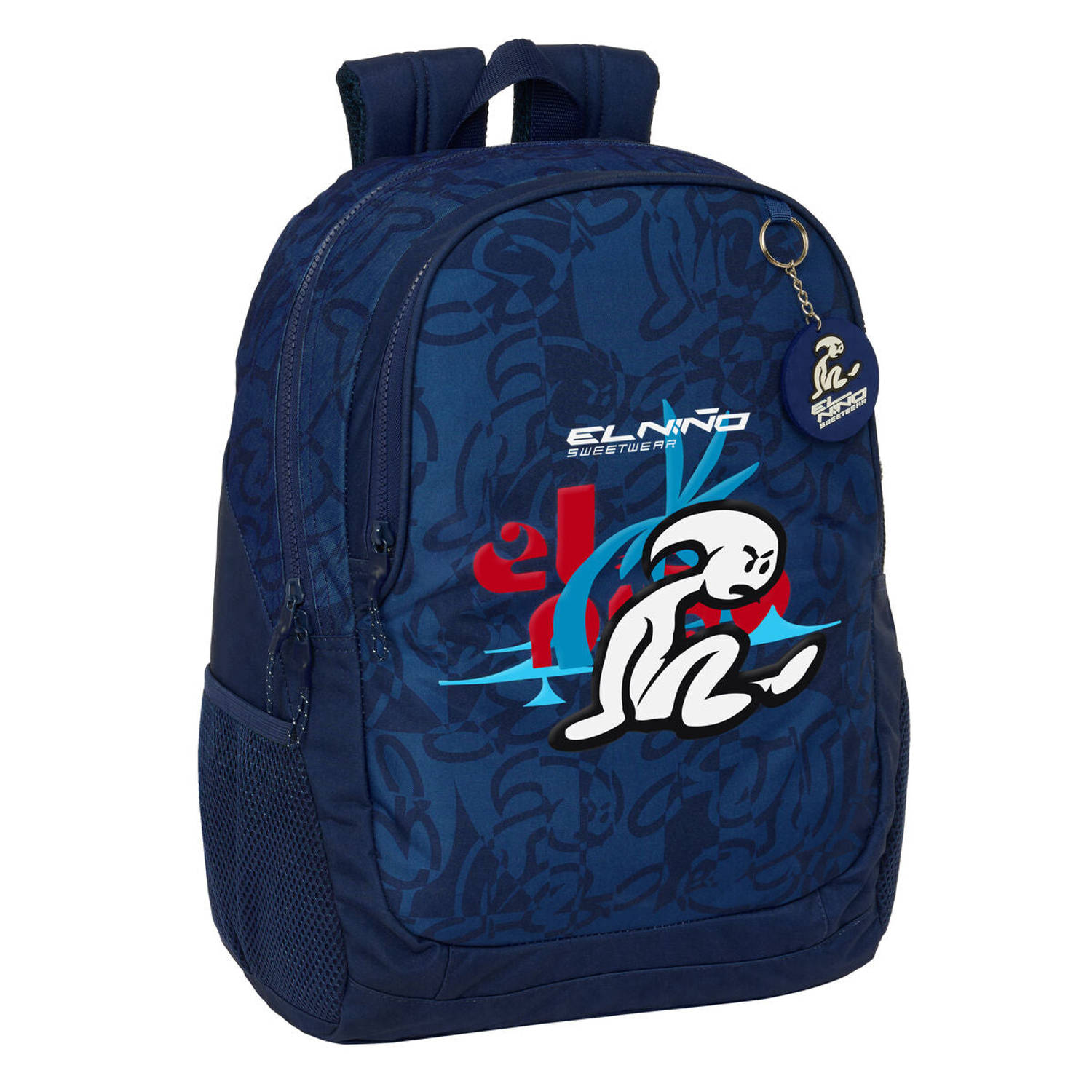 Schoolrugzak El Niño Paradise Marineblauw 32 x 44 x 16 cm