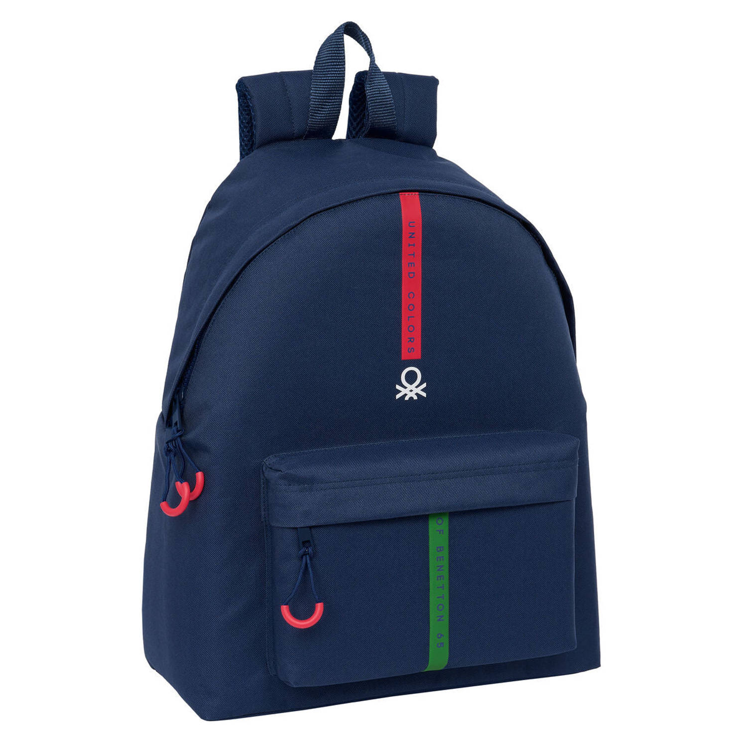 Schoolrugzak Benetton Italy Marineblauw 33 x 42 x 15 cm