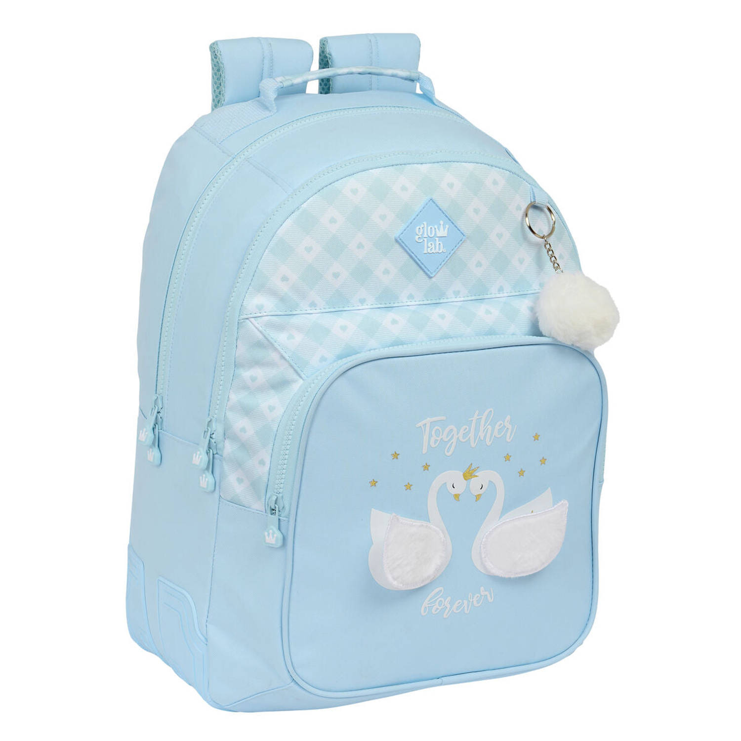 Glow Lab Schoolrugzak Glow Lab Cisnes Blauw 32 X 42 X 15 Cm