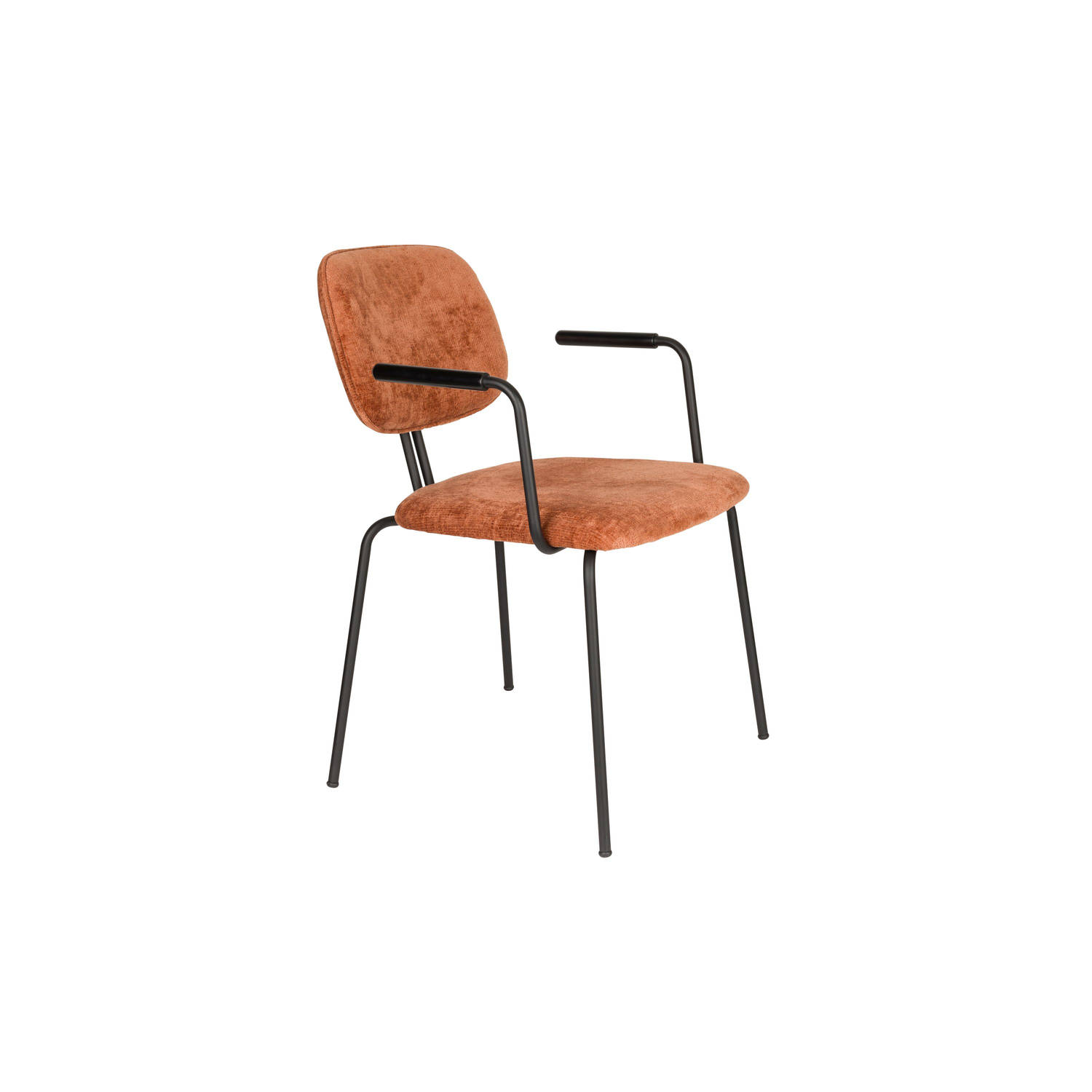 Feliz Lifestyle Bouton Eetkamerstoelen Armleuning Terra - Set van 2