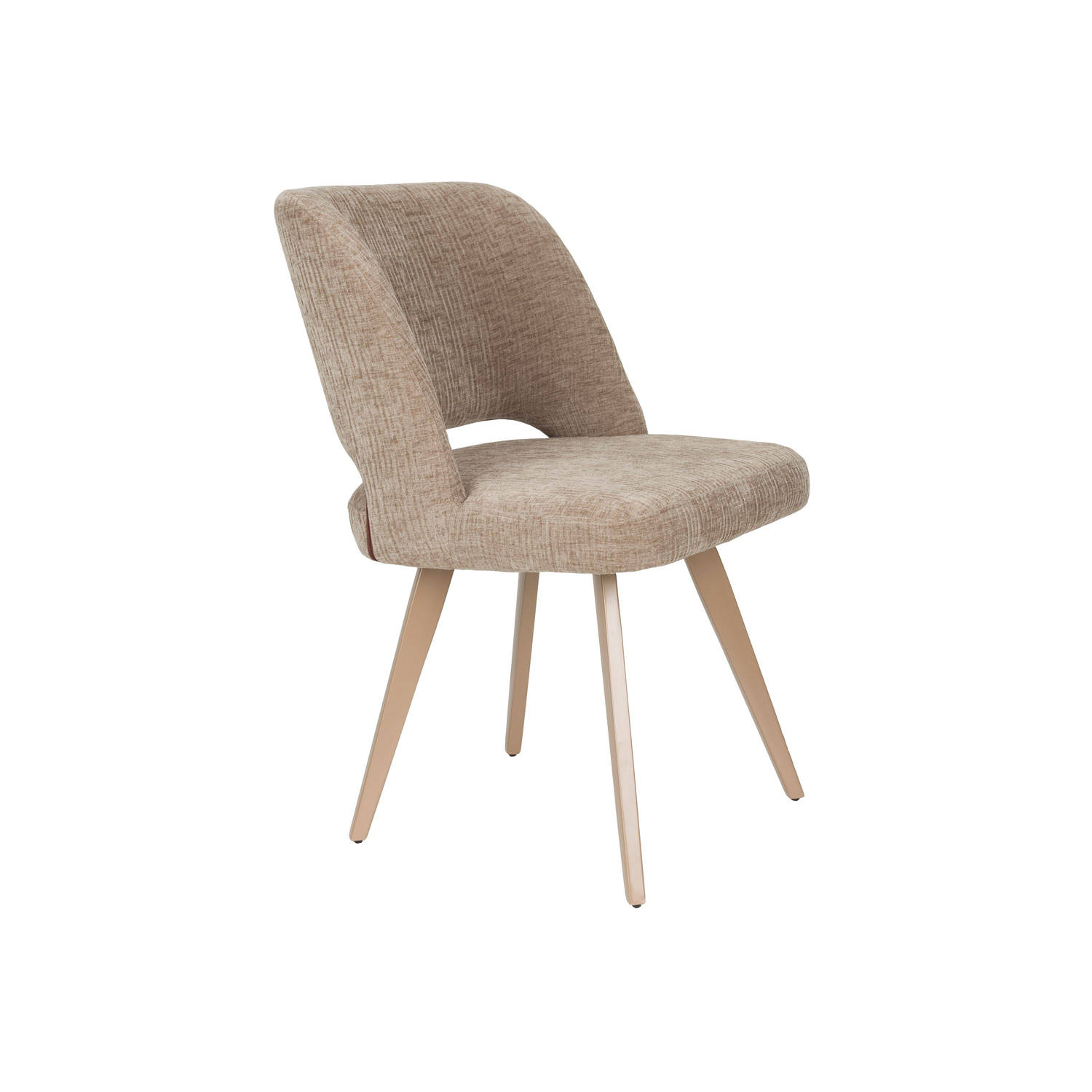 Housecraft Yves Eetkamerstoelen Bruin Set van 2