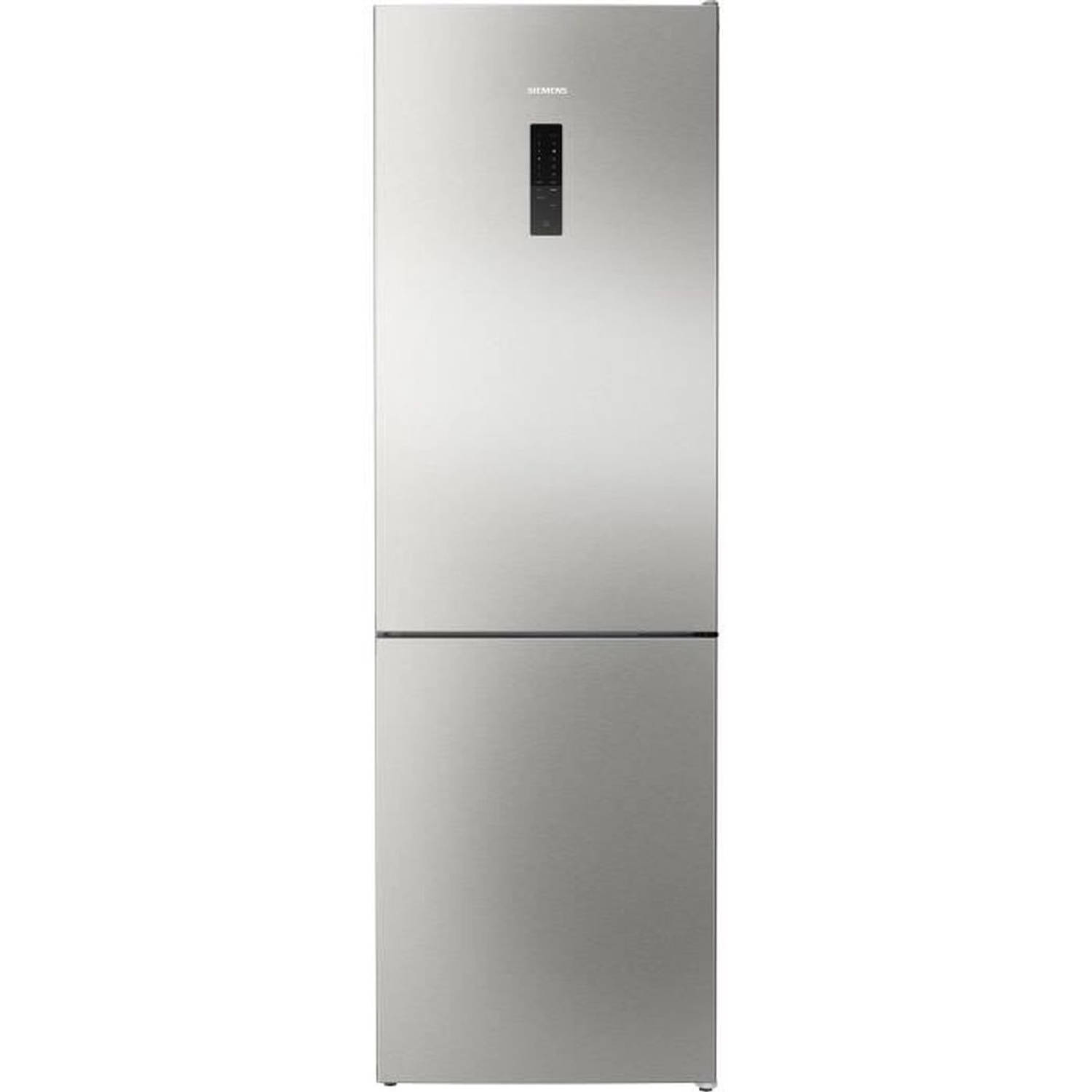 SIEMENS KG36NXIDF IQ300 combikoelkast - 2 deuren - Vrijstaand - Inhoud 321 L - H186 x L60 x D66,50 cm - RVS