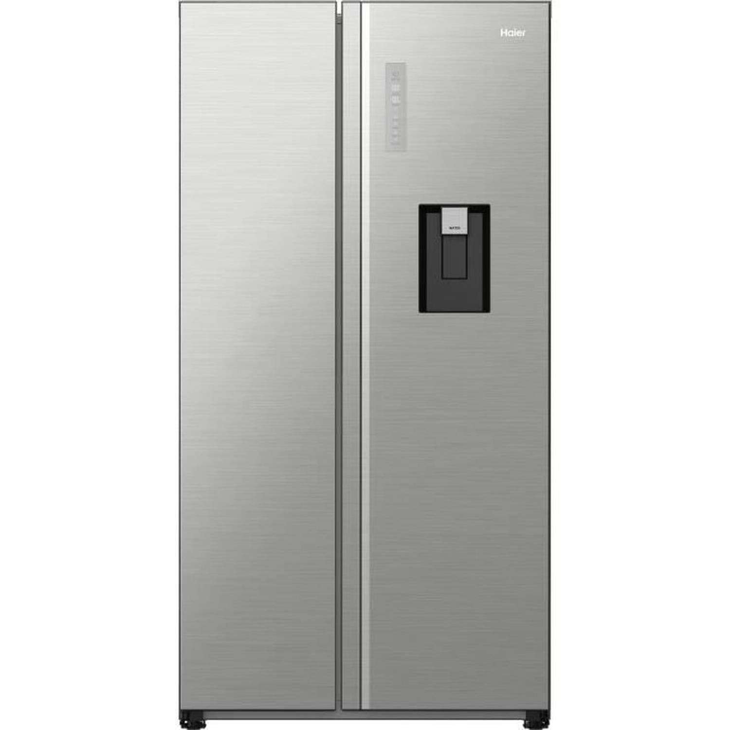 Amerikaanse koelkast - HAIER - SBS 90 Series 5 HSW59F18DWMM - 601L - Waterdispenser - Klasse D - 177,5 x 90,5 x 71,7 cm