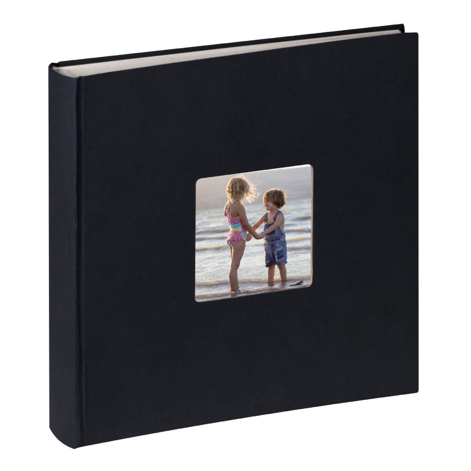 SecaDesign Fotoalbum Vita zwart - 30x30 - 100 pagina’s - Fotoboek plakboek