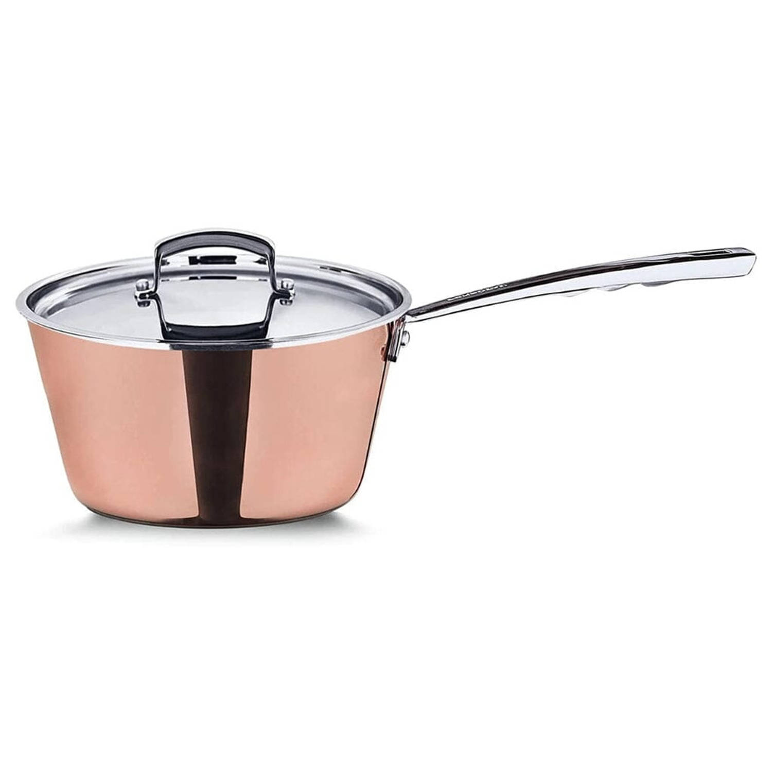 Pensofal - Reserve Copper Steelpan met deksel 16 cm