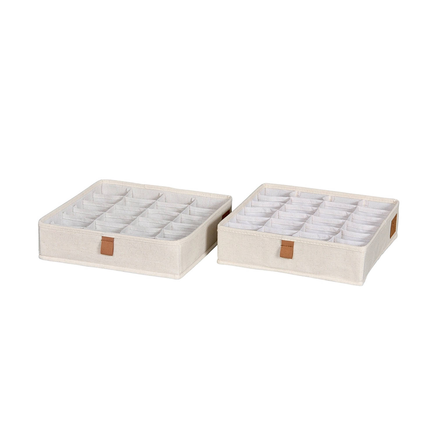 Store It Lade sorteermandjes beige - 24-vaks (2 stuks)