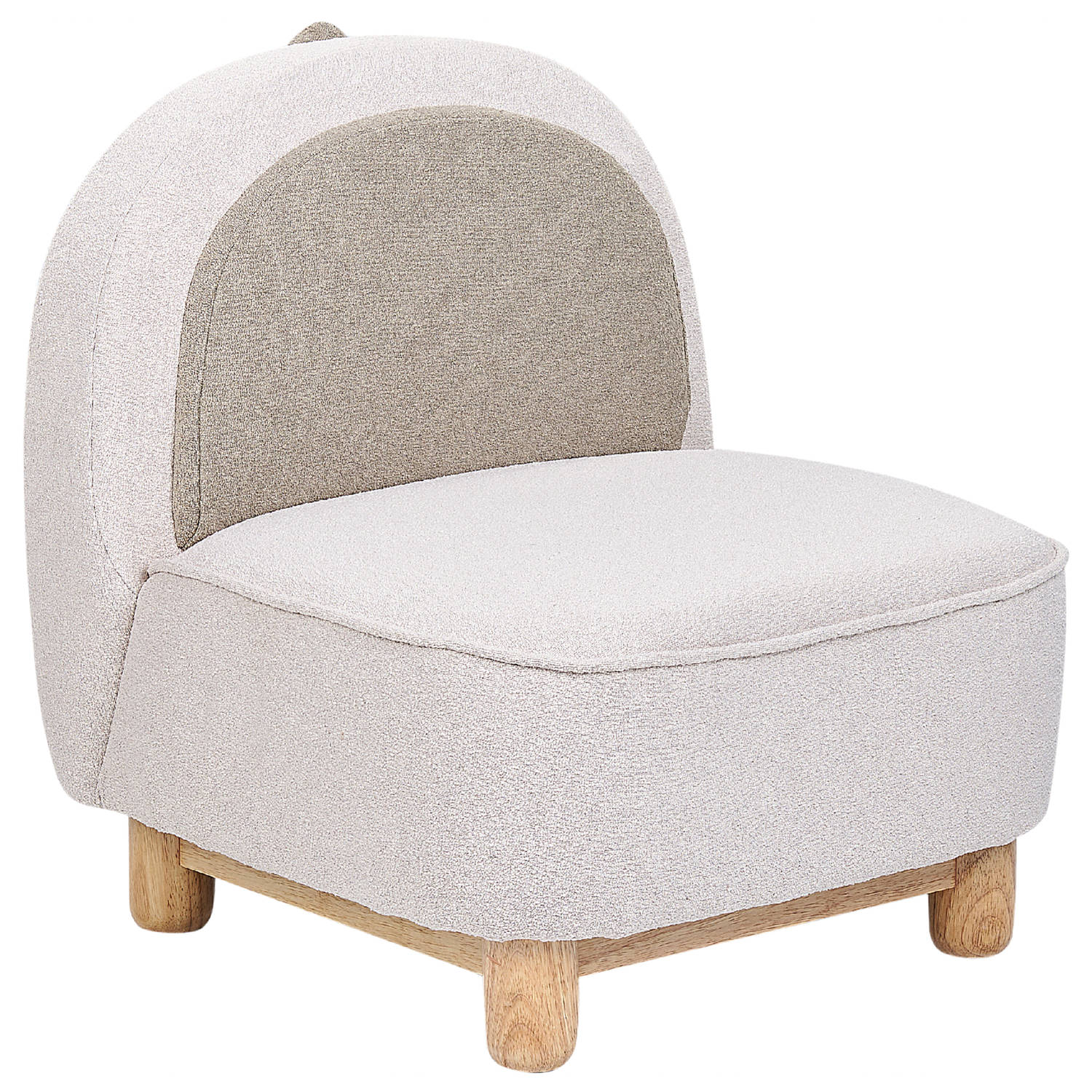 Beliani FABORG Kinderstoel-Beige-Polyester