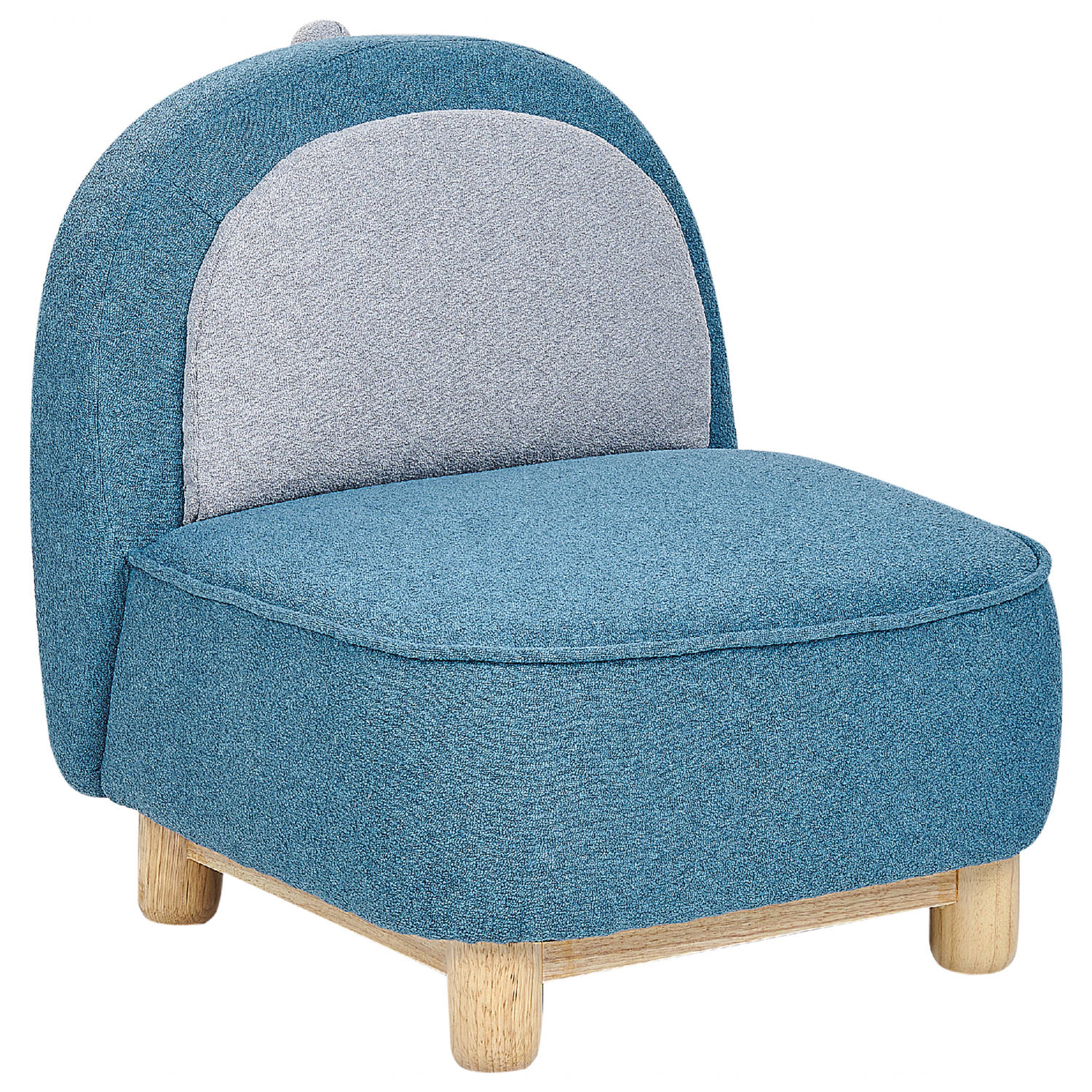 Beliani FABORG Kinderstoel-Blauw-Polyester