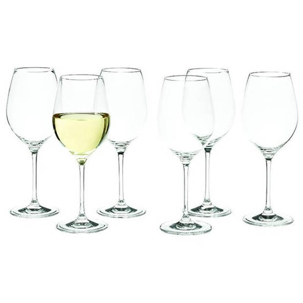 Salt&Pepper Cuvee witte Wijnglas groot - 6 stuks