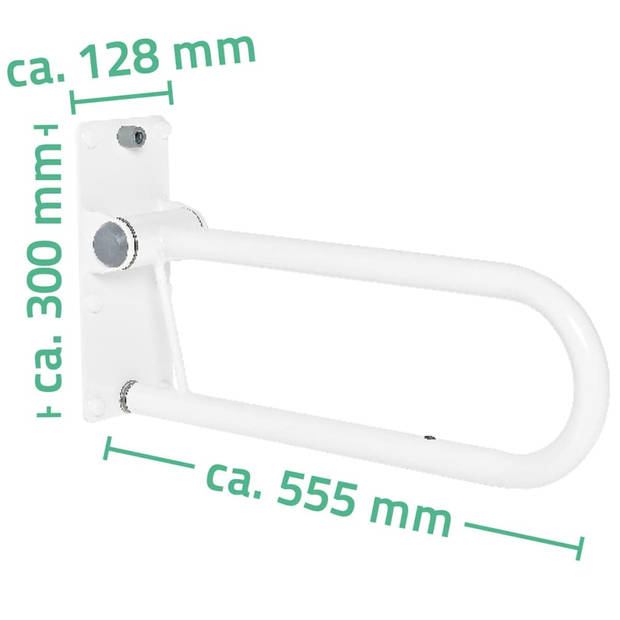 RIDDER Handgreep inklapbaar 55,5 cm 100 kg A0130101