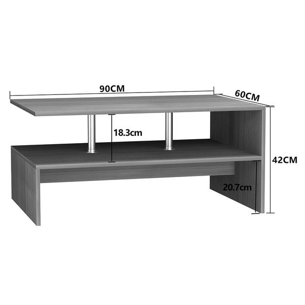 MalisoL salontafel beuken.