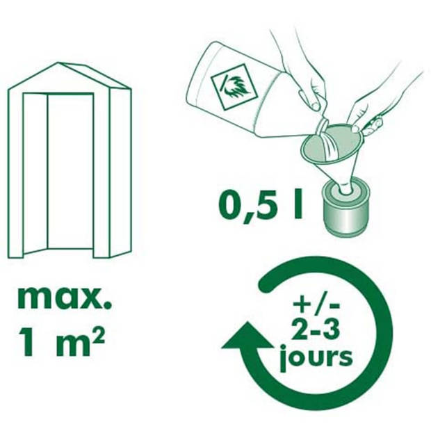 Nature Paraffine verwarmer hangend Coldframe 0,5 L 6020420