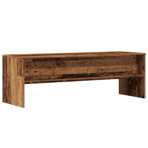 vidaXL Tv-meubel 120x40x40 cm bewerkt hout oud houtkleurig