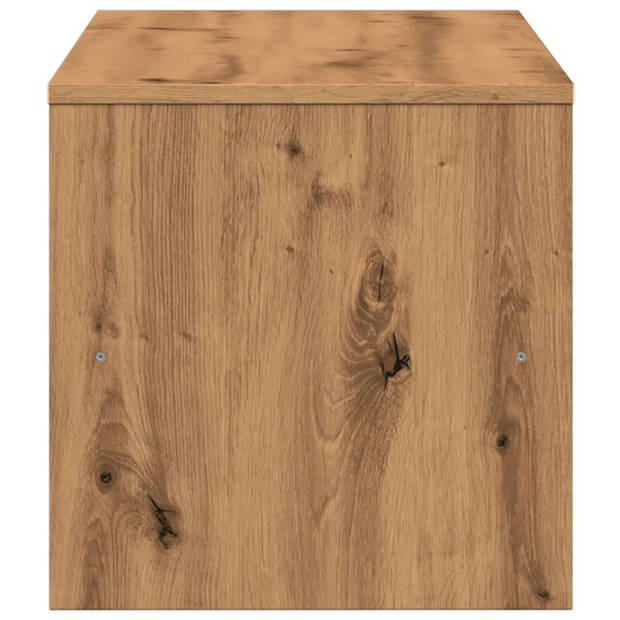 vidaXL Tv-meubel 120x40x40 cm bewerkt hout artisanaal eikenkleurig