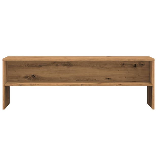 vidaXL Tv-meubel 120x40x40 cm bewerkt hout artisanaal eikenkleurig