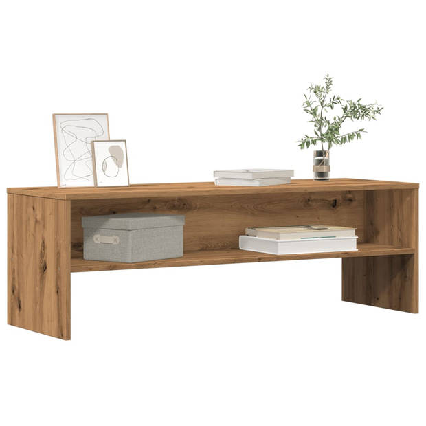 vidaXL Tv-meubel 120x40x40 cm bewerkt hout artisanaal eikenkleurig