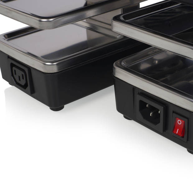 Tristar RA-2742 Connectable Raclette - Uitbreidbaar en koppelbaar - Uniek design