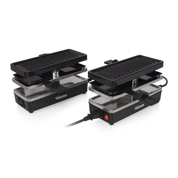 Tristar RA-2742 Connectable Raclette - Uitbreidbaar en koppelbaar - Uniek design