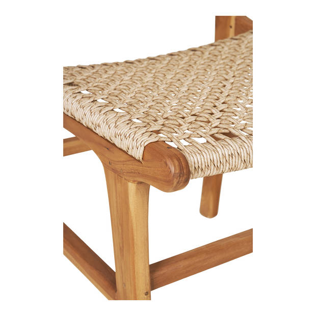 House Nordic - Eetkamerstoel Zonder Armleuning - Naturel Teak - Derby