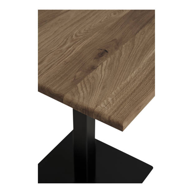 House Nordic - Tafel Vierkant 70cm - Bruin/Zwart - Kolompoot - Lignano