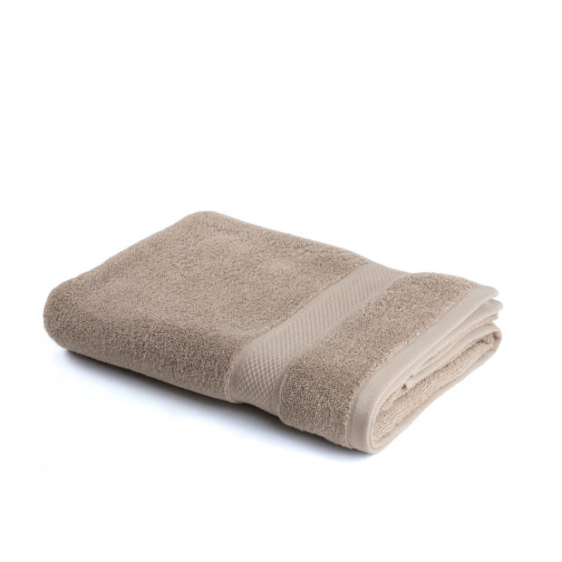 DoubleDry Handdoek Hotel Collectie - 3 stuks - 70x140 - taupe