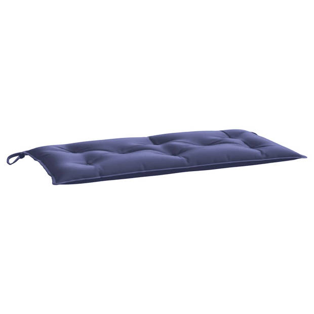 vidaXL Tuinbankkussens 2 st 100x50x7 cm oxford stof marineblauw