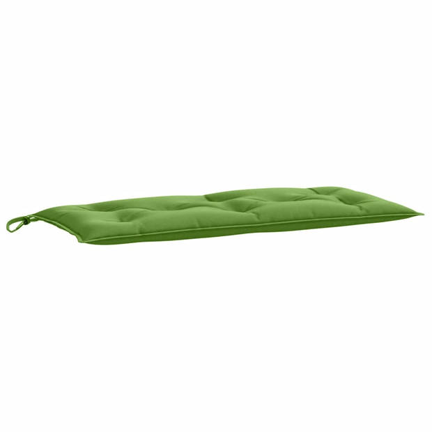 vidaXL Tuinbankkussens 2 st 100x50x7 cm stof gemêleerd groen