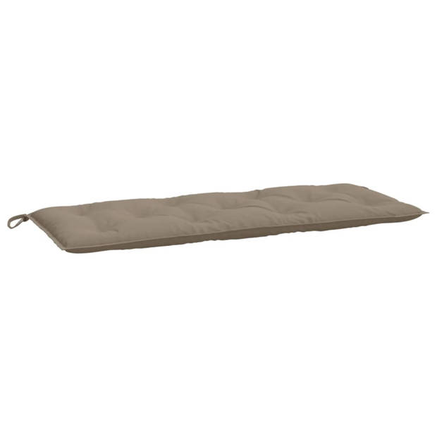 vidaXL Tuinbankkussen 120x50x7 cm oxford stof taupe