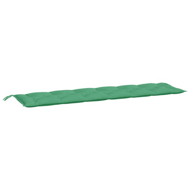 vidaXL Tuinbankkussens 2 st 200x50x7 cm oxford stof groen