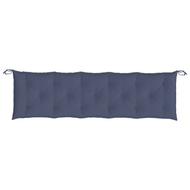 vidaXL Tuinbankkussen 180x50x7 cm oxford stof marineblauw