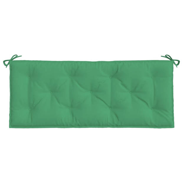 vidaXL Tuinbankkussen 120x50x7 cm oxford stof groen