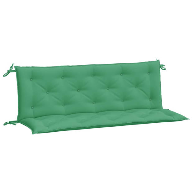 vidaXL Tuinbankkussens 2 st 150x50x7 cm oxford stof groen