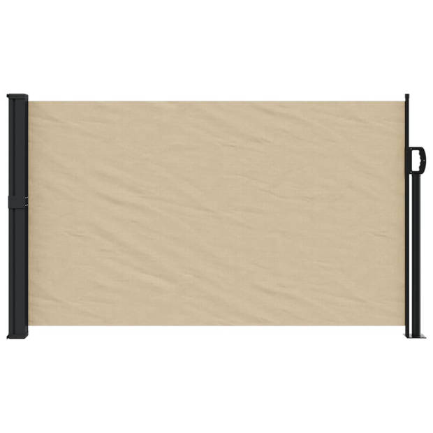 vidaXL Windscherm uittrekbaar 120x300 cm beige