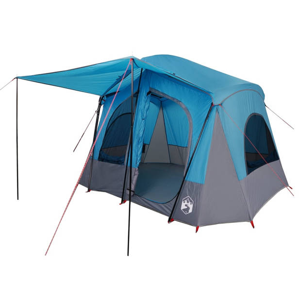 vidaXL Tent 5-persoons waterdicht blauw