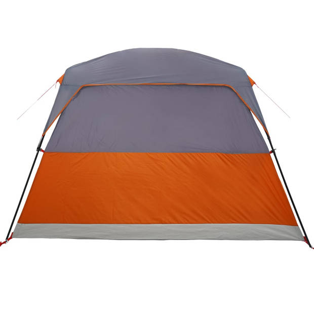 vidaXL Tent 4-persoons waterdicht oranje