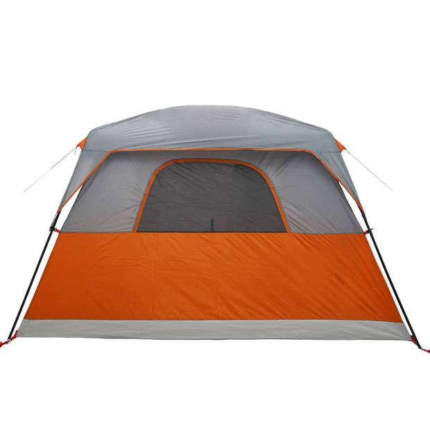 vidaXL Tent 4-persoons waterdicht oranje