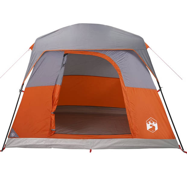 vidaXL Tent 4-persoons waterdicht oranje