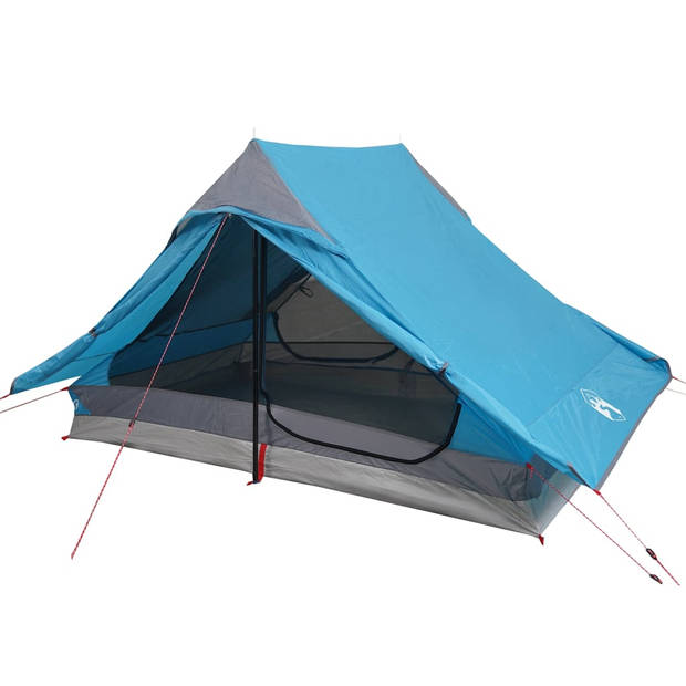 vidaXL Tent 2-persoons waterdicht blauw