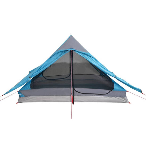 vidaXL Tent 2-persoons waterdicht blauw