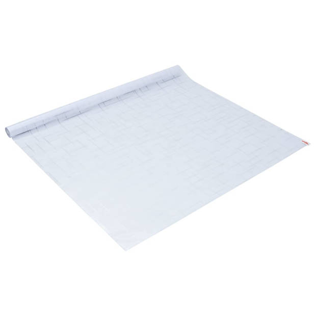 vidaXL Raamfolies 4 st mat sterrenpatroon PVC